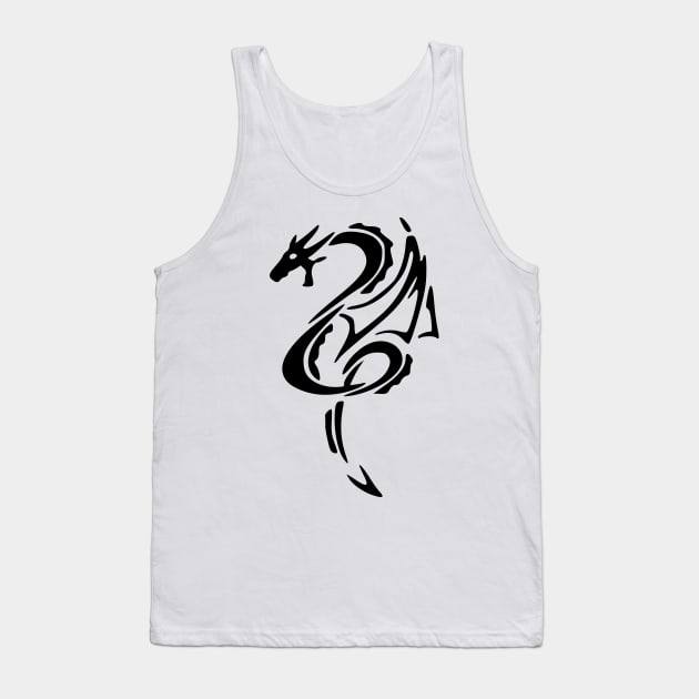 Wyvern Tank Top by blackroserelicsshop@gmail.com